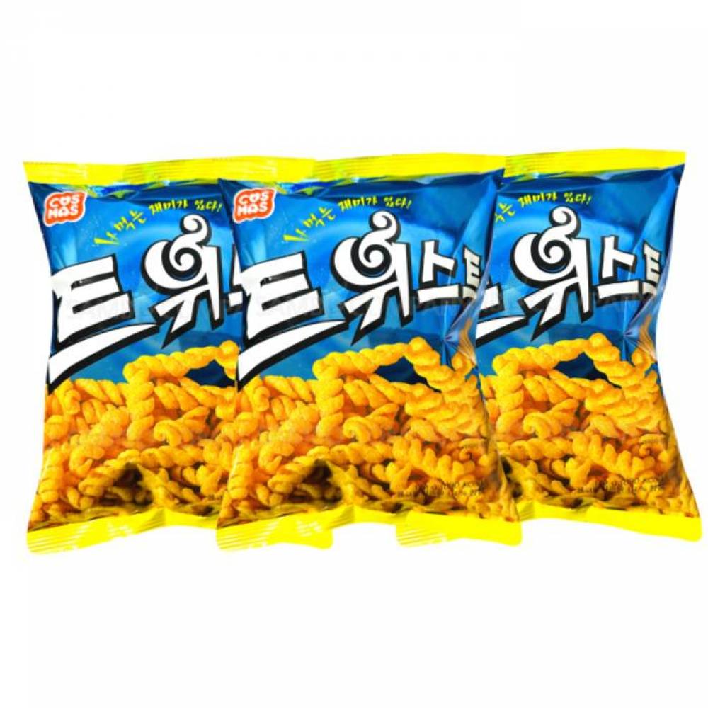 트위스트스낵 트위스트달콤봉지과자X3개(170g)