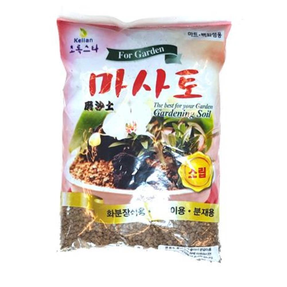 화분장식 분갈이용 마사토 소립 1.2L