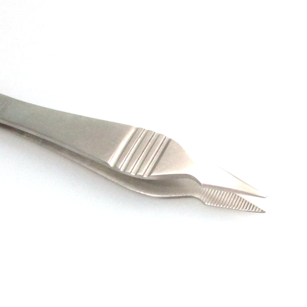TWEEZER 정밀 핀셋 TS 120mm 큰 납작 뾰족한 주얼리