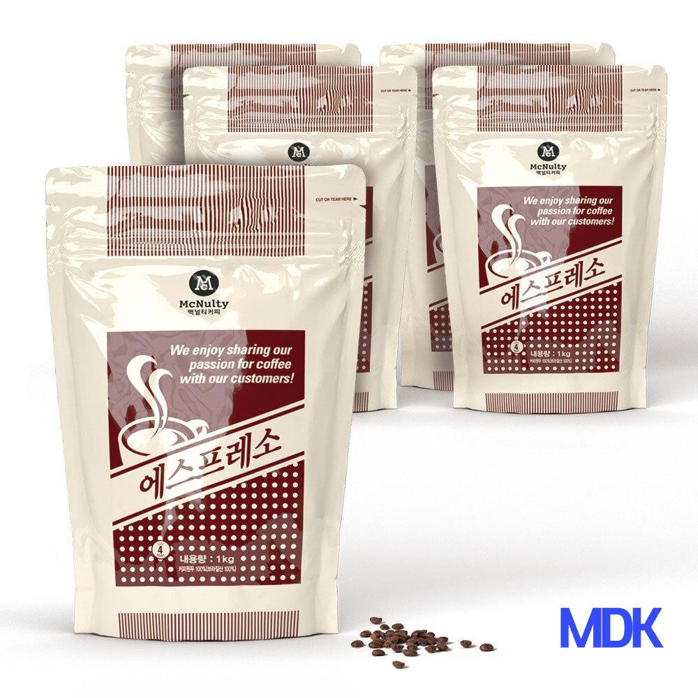 에스프레소 커피블렌딩 홀빈커피 원두 1kg 12개