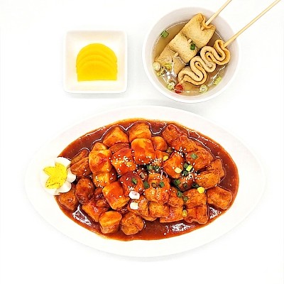 [간편조리] 떡묵이 450g(2인식, 소스포함)