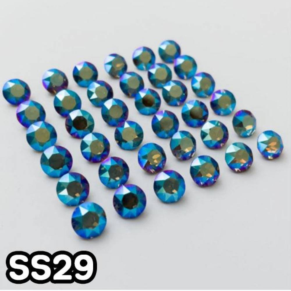 GGD 1088 브이컷-블랙다이아몬드 쉬머 SS29 10개