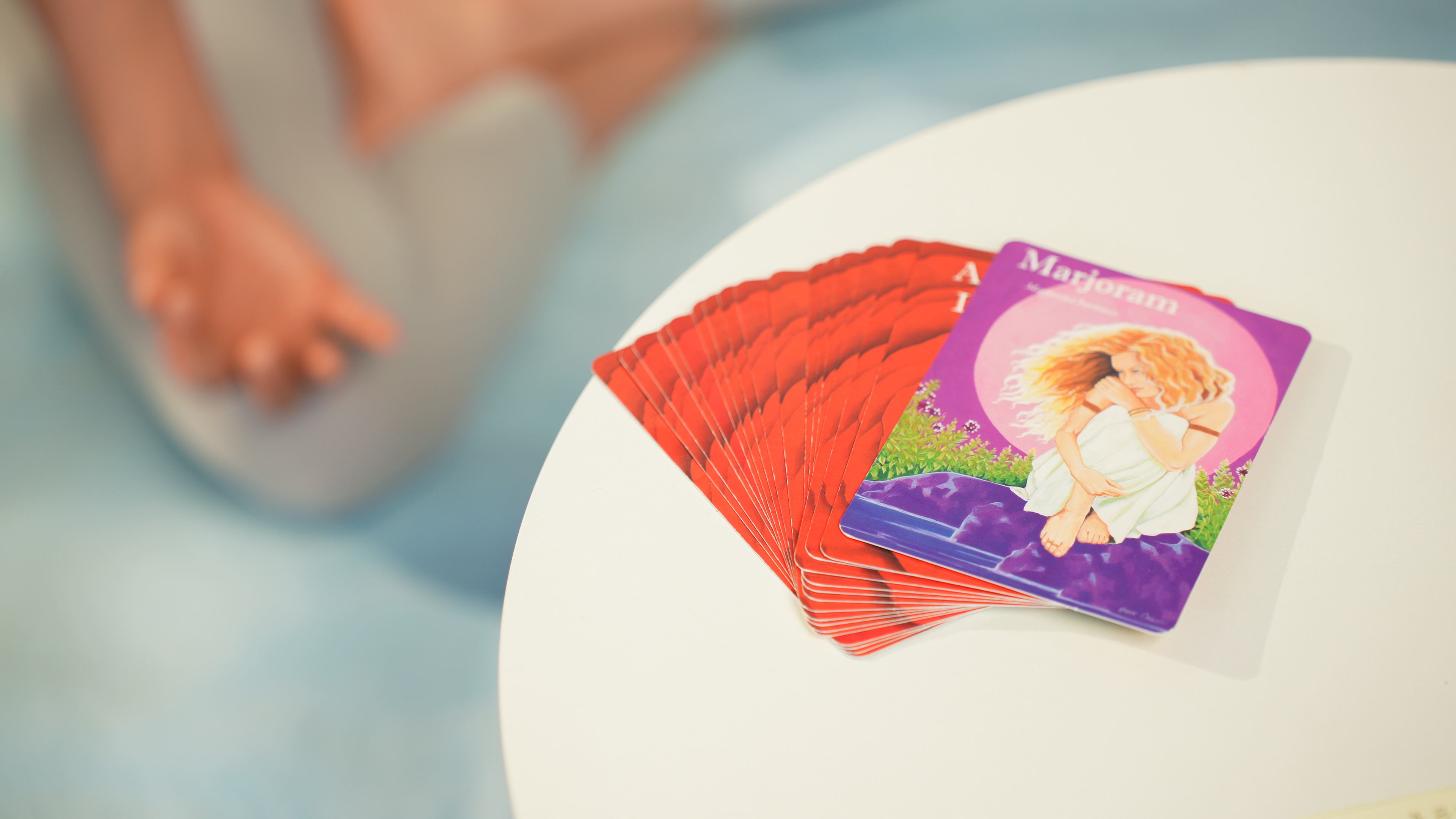 [1회 이용권]  아로마 인사이트 카드 마음챙김 명상 + 아로마 롤온 배송)_지금 내 무의식이 원하는 것은?