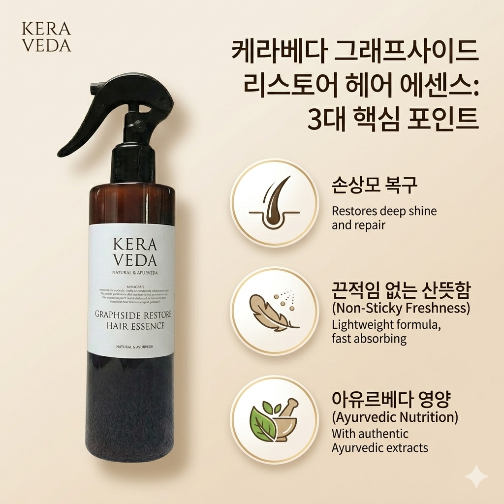 케라베다 그래핀 복구헤어에센스 250ml