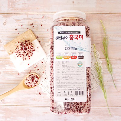 [바비조아] 물만부어 홍국미_2.2kg