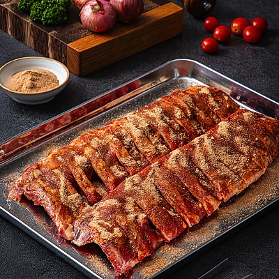 24시간 저온 숙성 립스터 시즈닝 등갈비 550g 골라담기