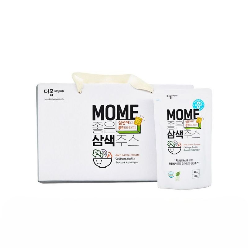 MOME 좋은 삼색주스 심선아 저당 저칼로리 건강 채소 주스 120ml 30개