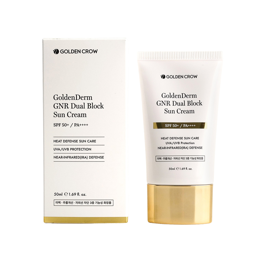 골든덤 지엔알 듀얼 블록 혼합자차 눈시림없는 톤업 선크림 SPF50+/PA++++ 50ml