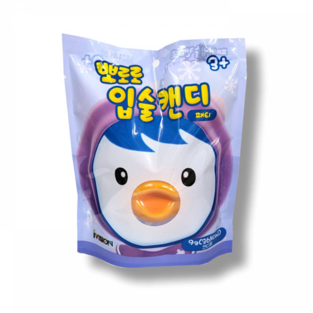 패티입술캔디 뽀로로캔디  캐릭터캔디 1개
