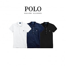 [100%정품] [Polo Ralph Lauren] 폴로랄프로렌 5버튼 여성 PK 반팔(화이트, 네이비, 블랙 / S~XL)