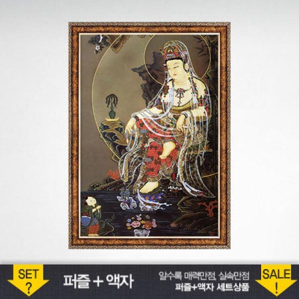 1000피스 직소퍼즐 수월관음도 액자세트 (PL1264s)