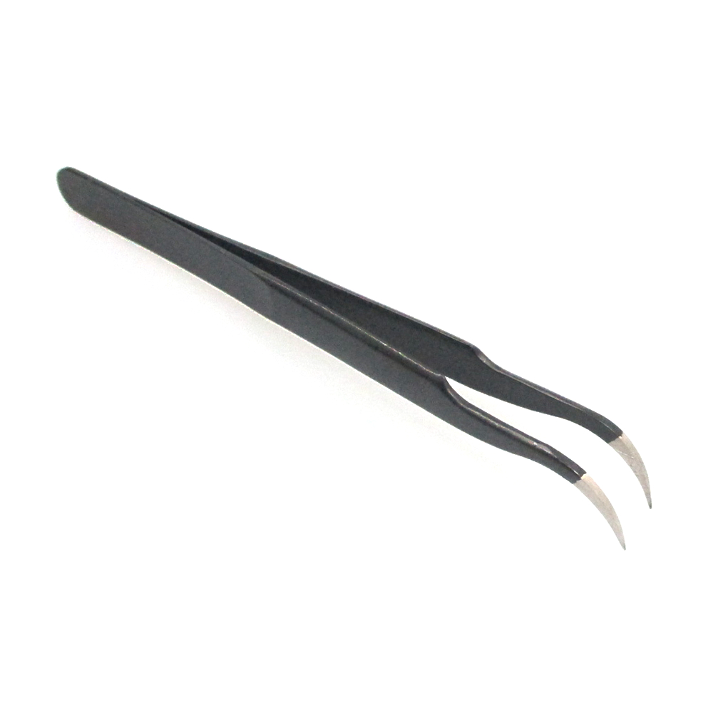 TWEEZER 에폭시 ESD 정밀 핀셋 120mm 용 전기 둥근 큰
