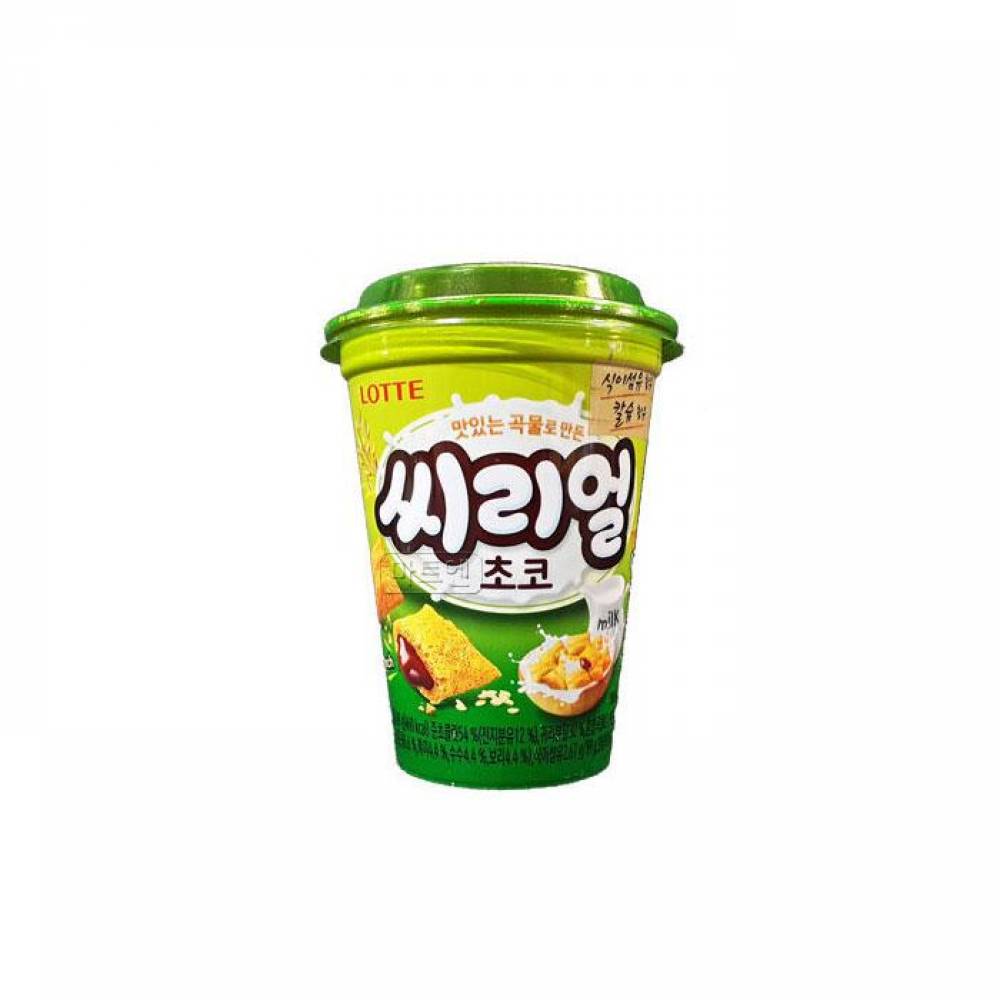 롯데 웰빙 씨리얼 초코컵 89g 15개