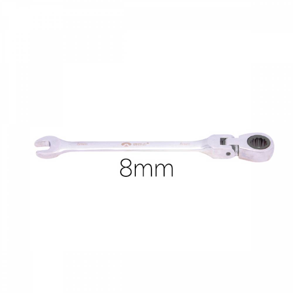 편한손 플렉시블 기어렌치 8mm 전장140mm