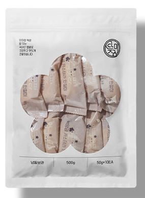 [단미정] 백앙금 카스테라 인절미 500g x 10개