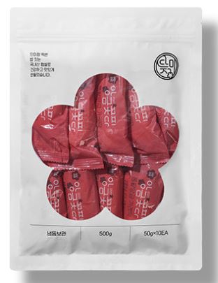 [단미정] 통팥앙금 가래떡 50g x 10개