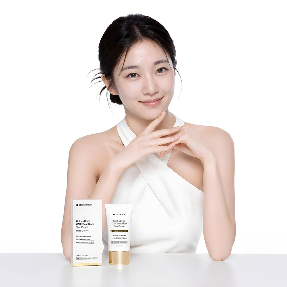 골든덤 지엔알 듀얼 블록 혼합자차 눈시림없는 톤업 선크림 SPF50+/PA++++ 50ml