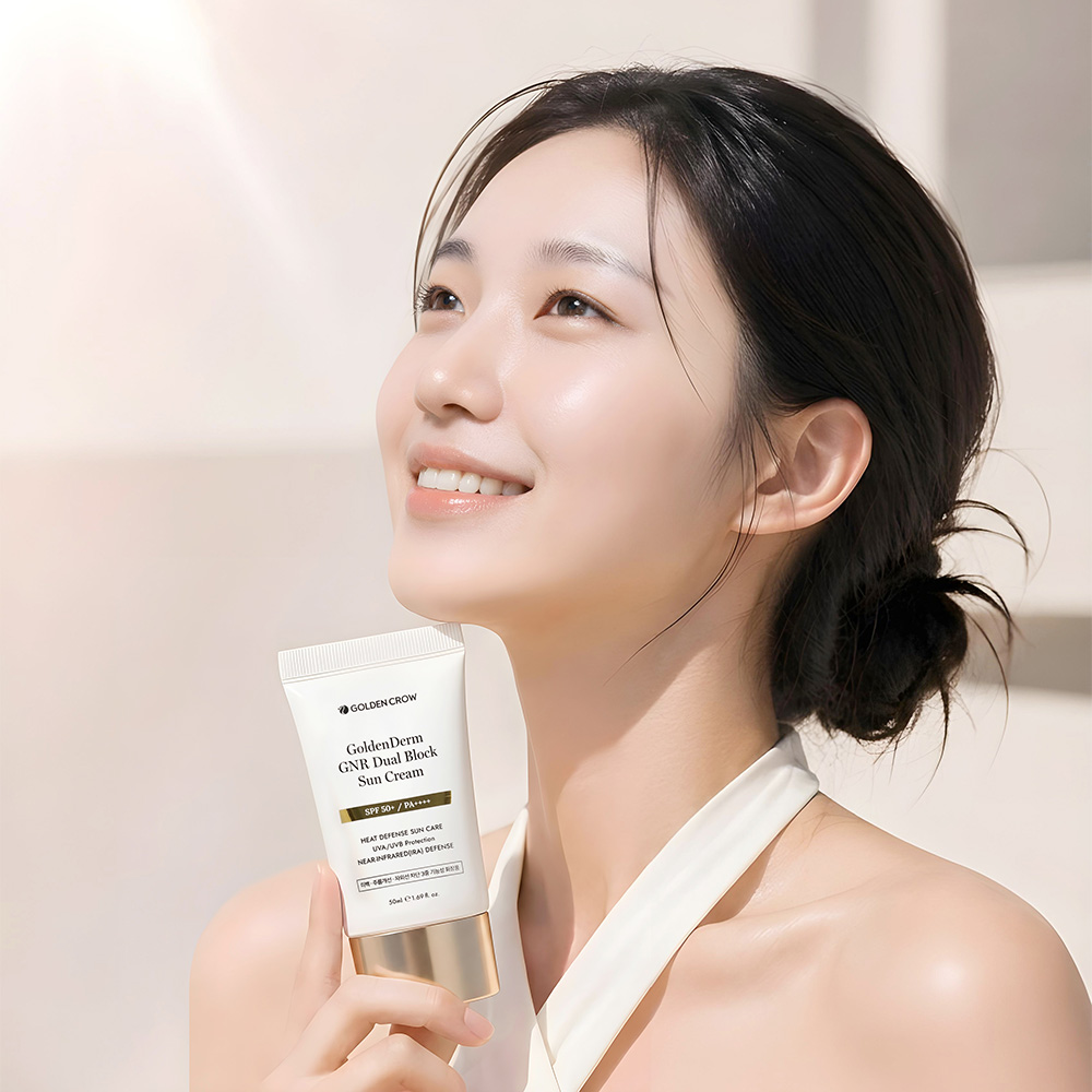 골든덤 지엔알 듀얼 블록 혼합자차 눈시림없는 톤업 선크림 SPF50+/PA++++ 50ml