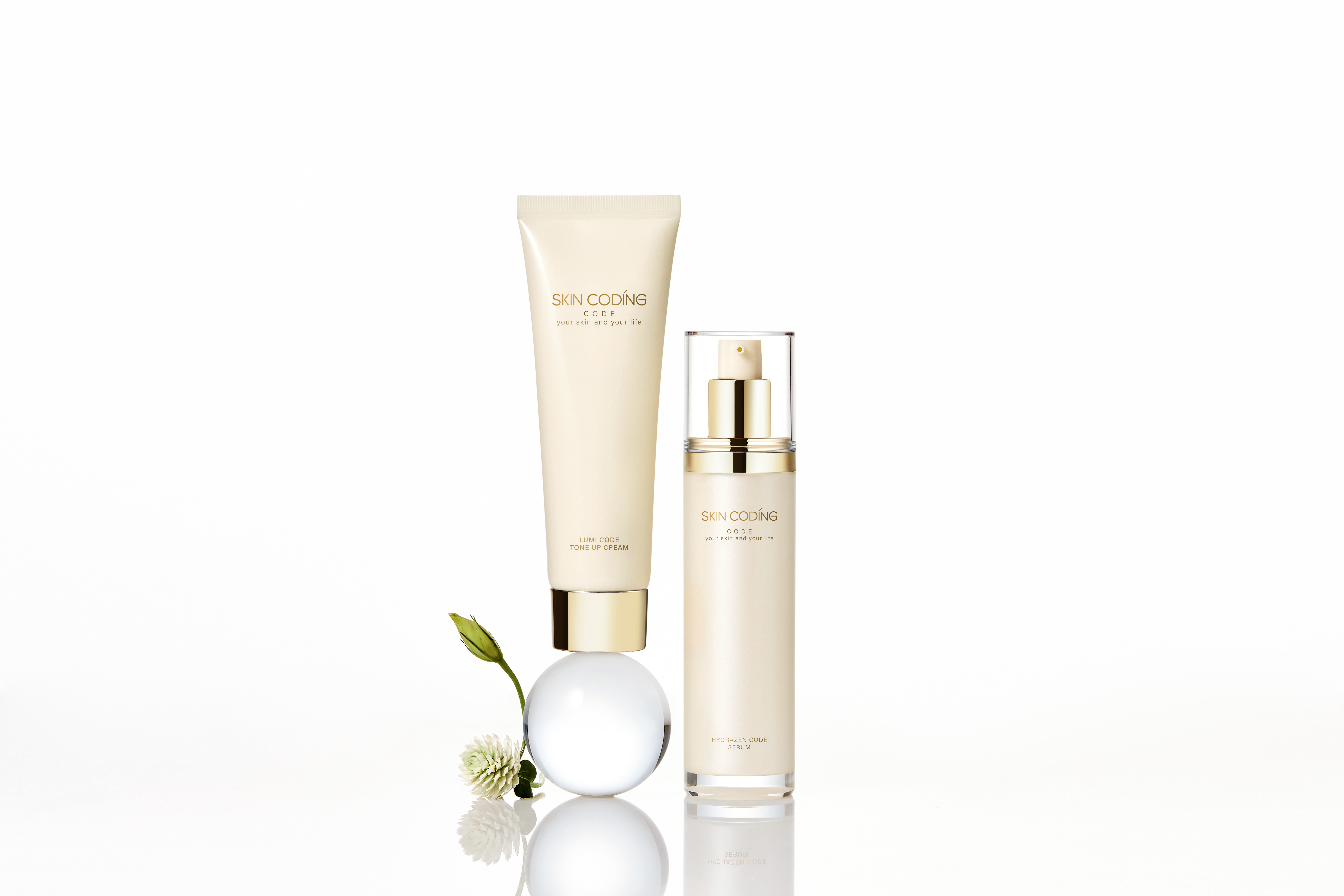 스킨코딩 하이드라젠코드 세럼 50ml x1개+스킨코딩 루미코드 톤업크림 80ml x1개