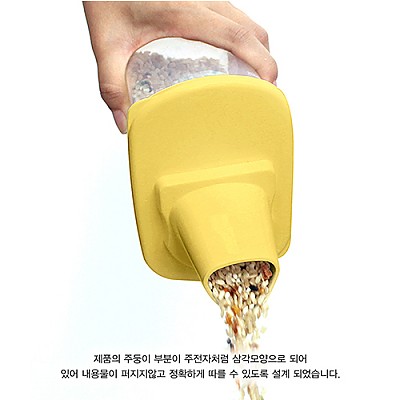 제오닉 잡곡 쌀 보관용기 2호 1L 4개 선물세트