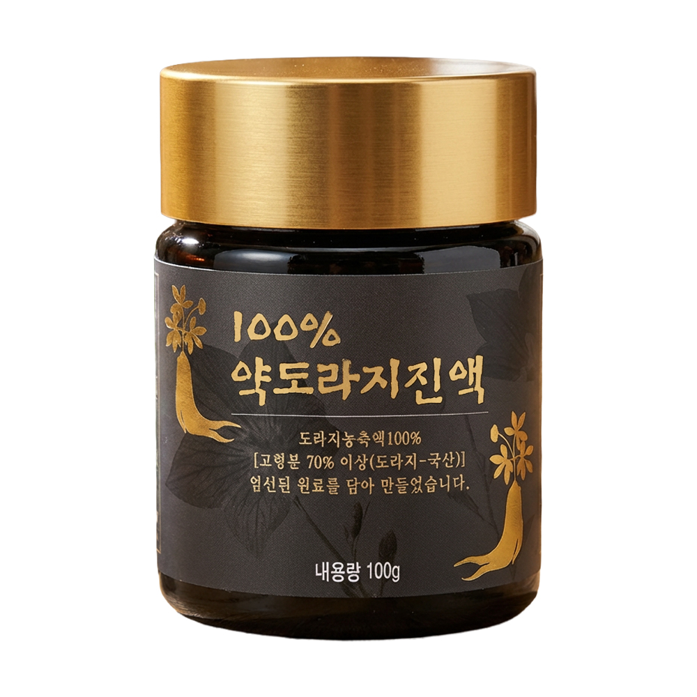 100% 약도라지진액 도라지차 도라지농축액 120g