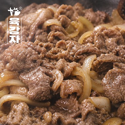 [여미푸드] 육강자 100% 한돈 국내산 돼지 양념 불고기 500gX4팩