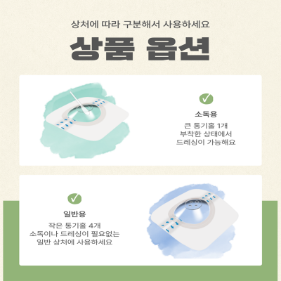 안다찌 상처보호캡 3매입 소독용 대형 WPC_BH_L_1B_3P_A