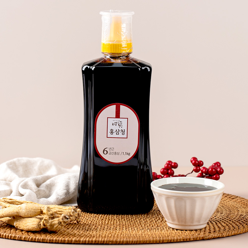 [금산인삼협동조합]리얼진 홍삼청 1kg (튜브형)