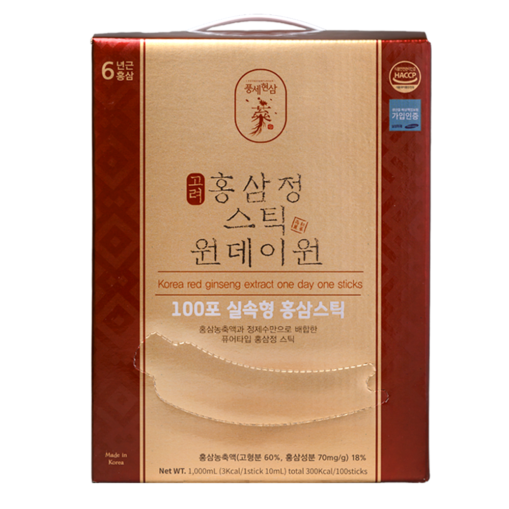 고려홍삼정 스틱 원데이원 1000mL (10ml x 100포)