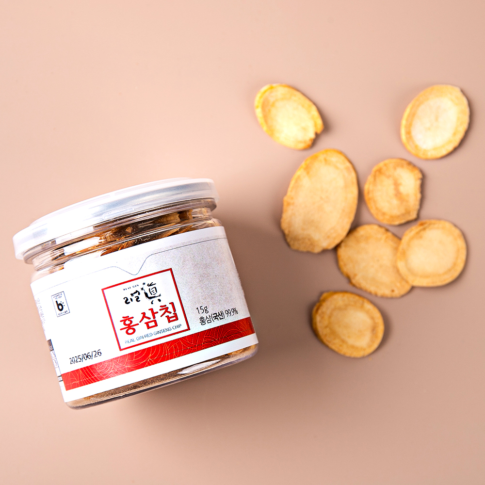 [금산인삼협동조합]리얼진 홍삼칩 15g