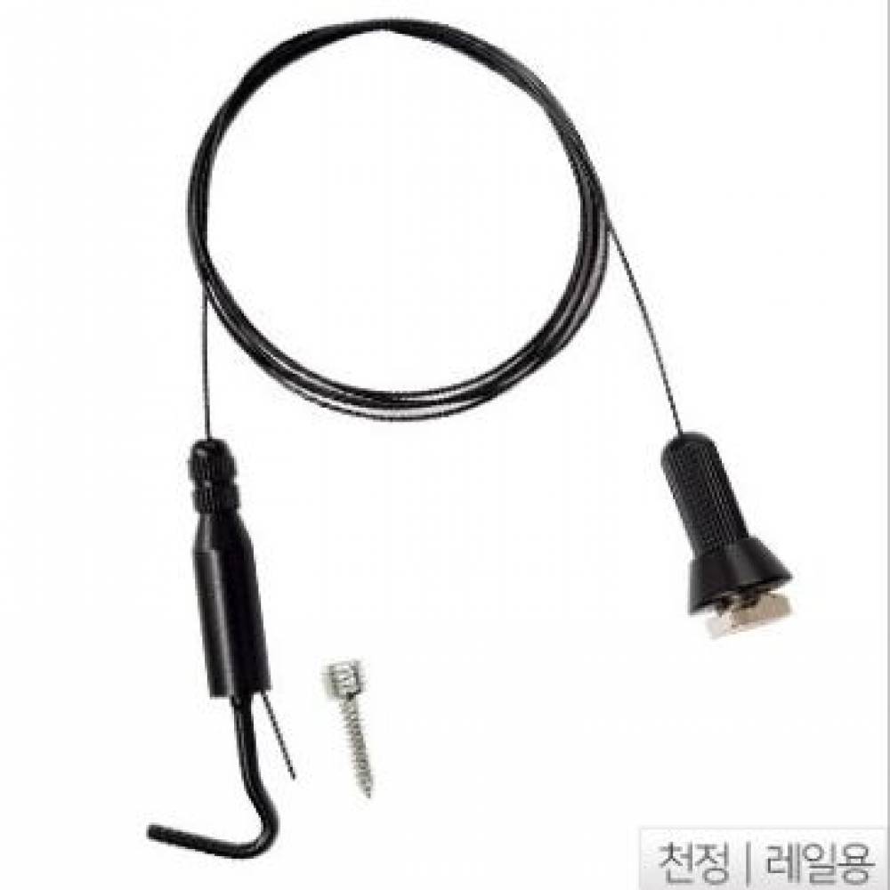 마이토우 토우 천정레일용 액자걸이(블랙) TF4BC 1개입 케이스