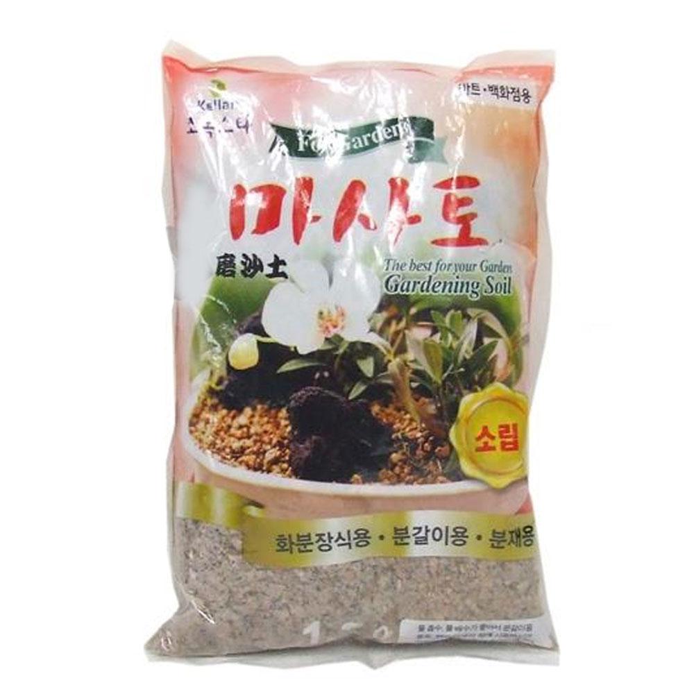 소립 마사토 1.2L 조경자재 가드닝 분갈이 조경용
