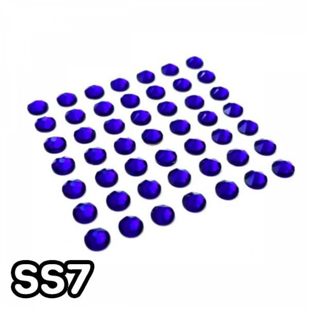 GGD 스와로브스키 2088 평스톤 - 코발트 SS7 30개