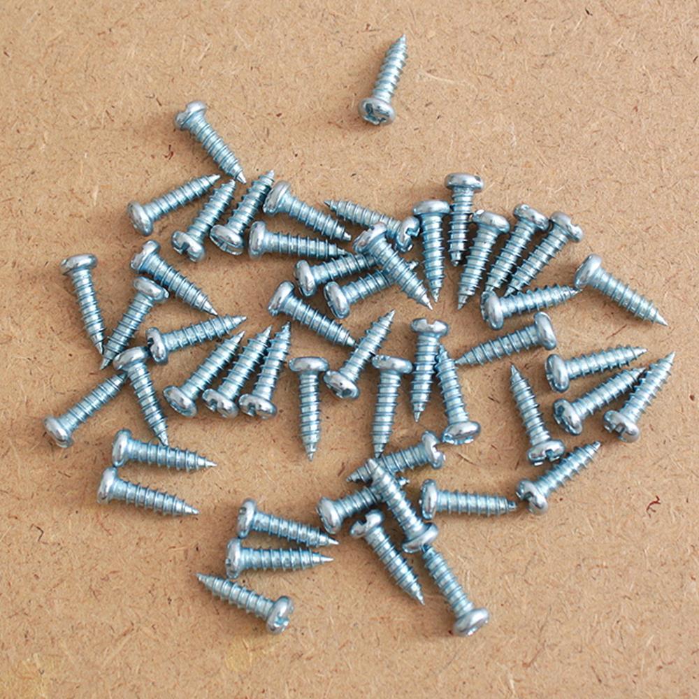 14mm 둥근머리 나사못 50P 직결나사못 목공용 목재용
