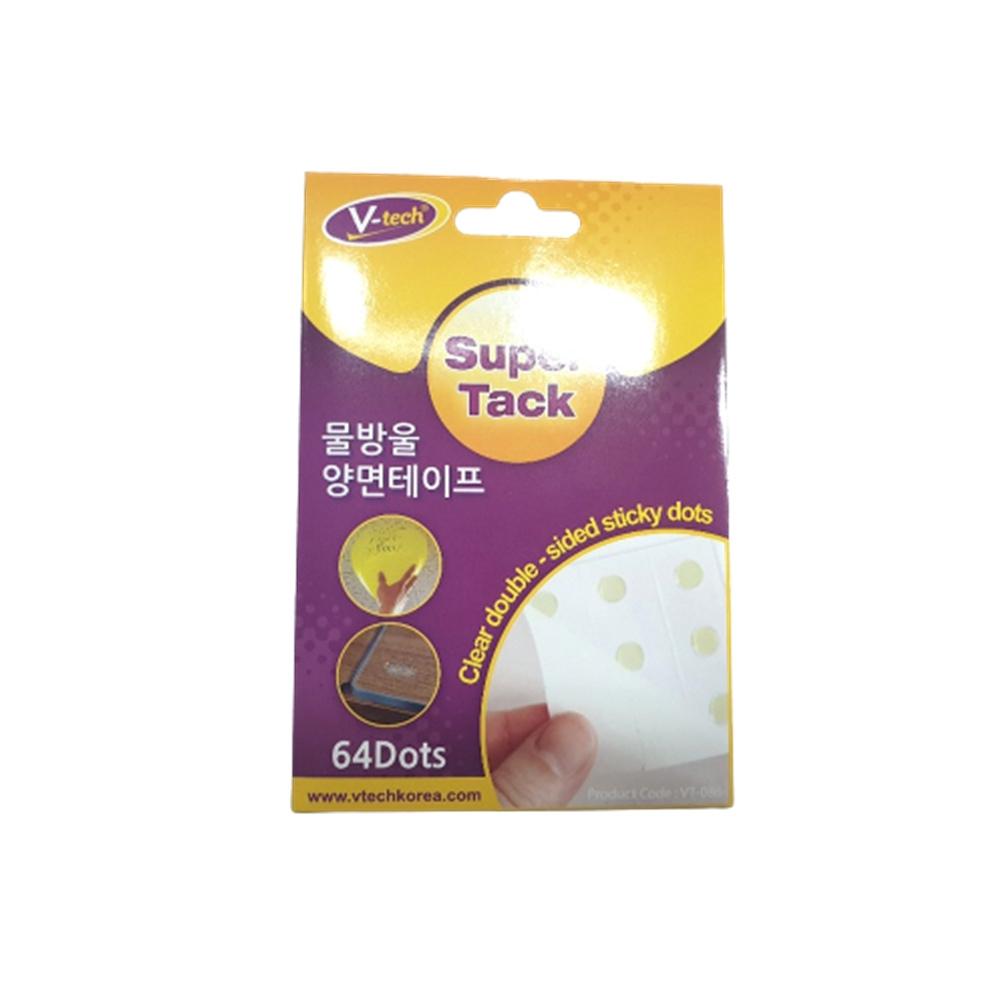 사무실 학교 공예 사진 포장 투명 물방울 양면 테이프