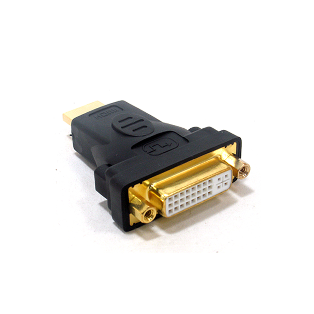 DVI(F) to HDMI(M) 모니터 젠더 부품 AV PC 커넥터