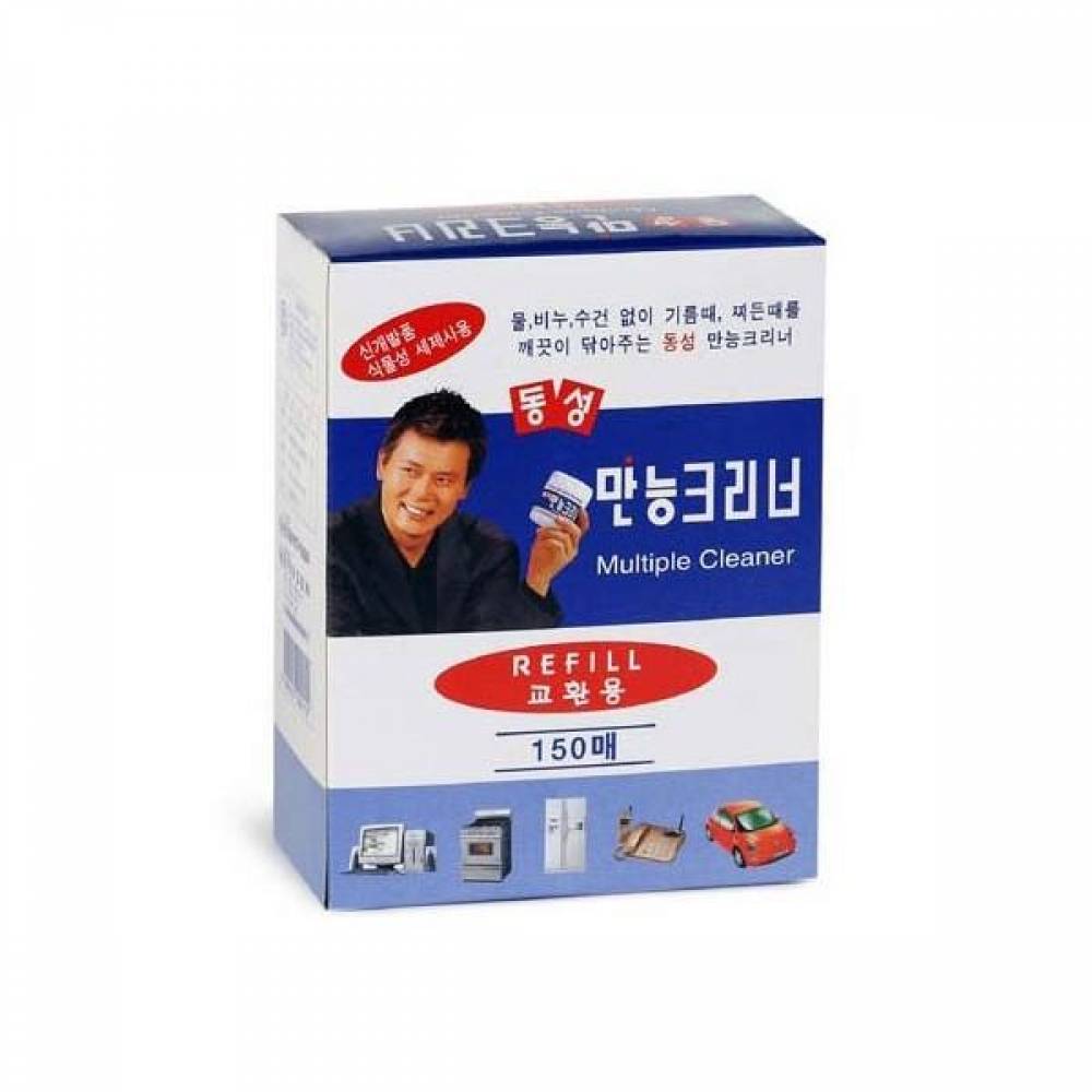 동성 만능크리너리필 150매 Refill 200112 - 기름때 찌든때 욕실 주방 세정