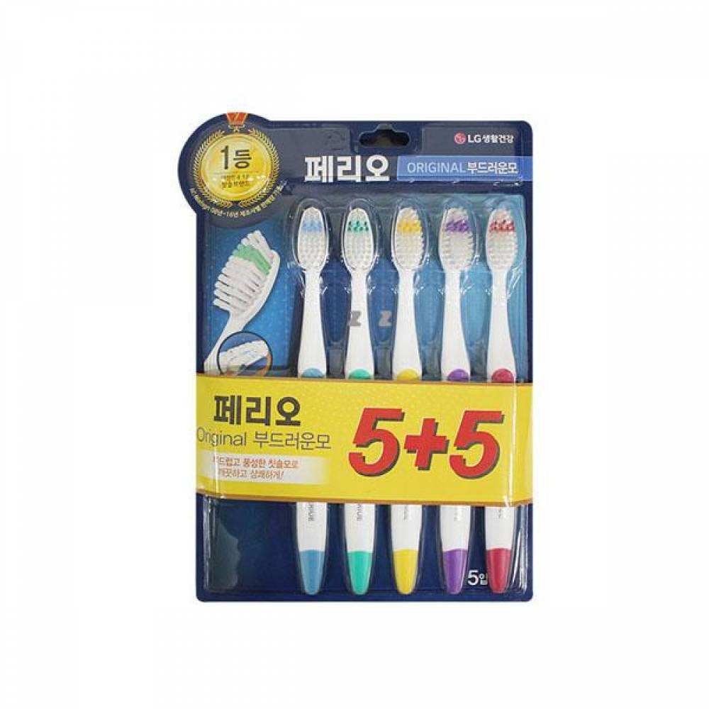 IS 페리오 오리지널 부드러운모 5플러스5개입