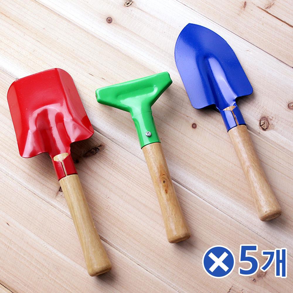 텃밭가꾸기 3종 부삽세트-색상랜덤x5개 어린이집삽