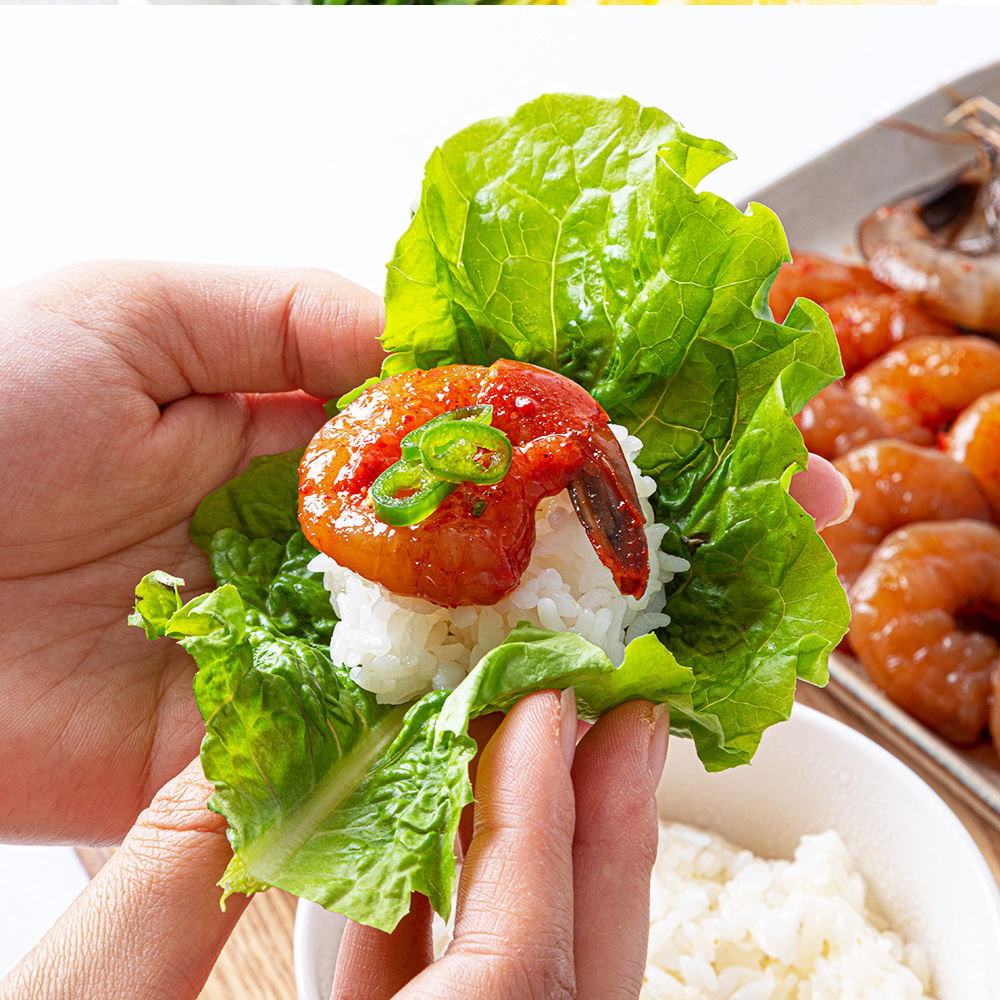 미남밥상 양념 깐새우장 300g