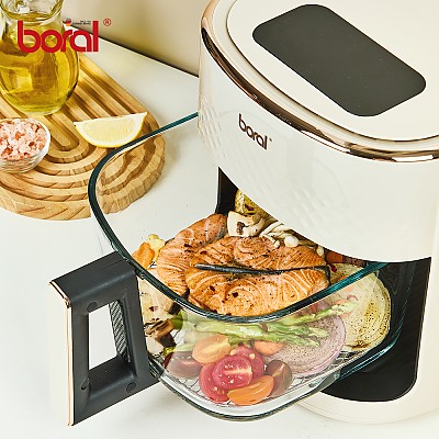 [보랄] 더 셰프 글라스 4.5L 에어프라이어 (BR-AF520)