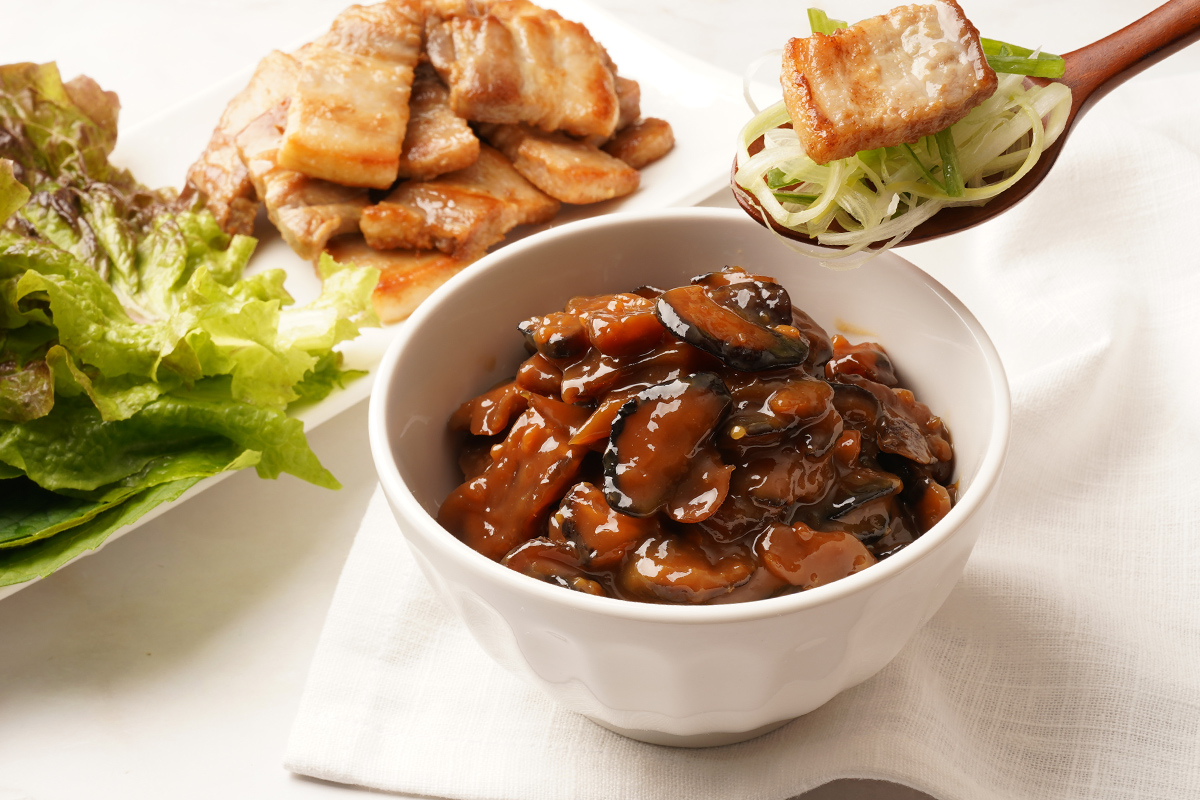 [픽찌] 표고버섯피클 장아찌 200g 4가지 맛 1세트