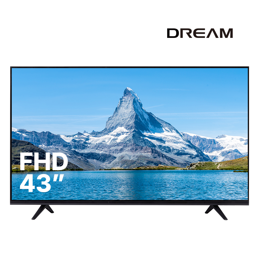 [더드림TV] 43인치 FHD LED TV 자가설치 택배발송