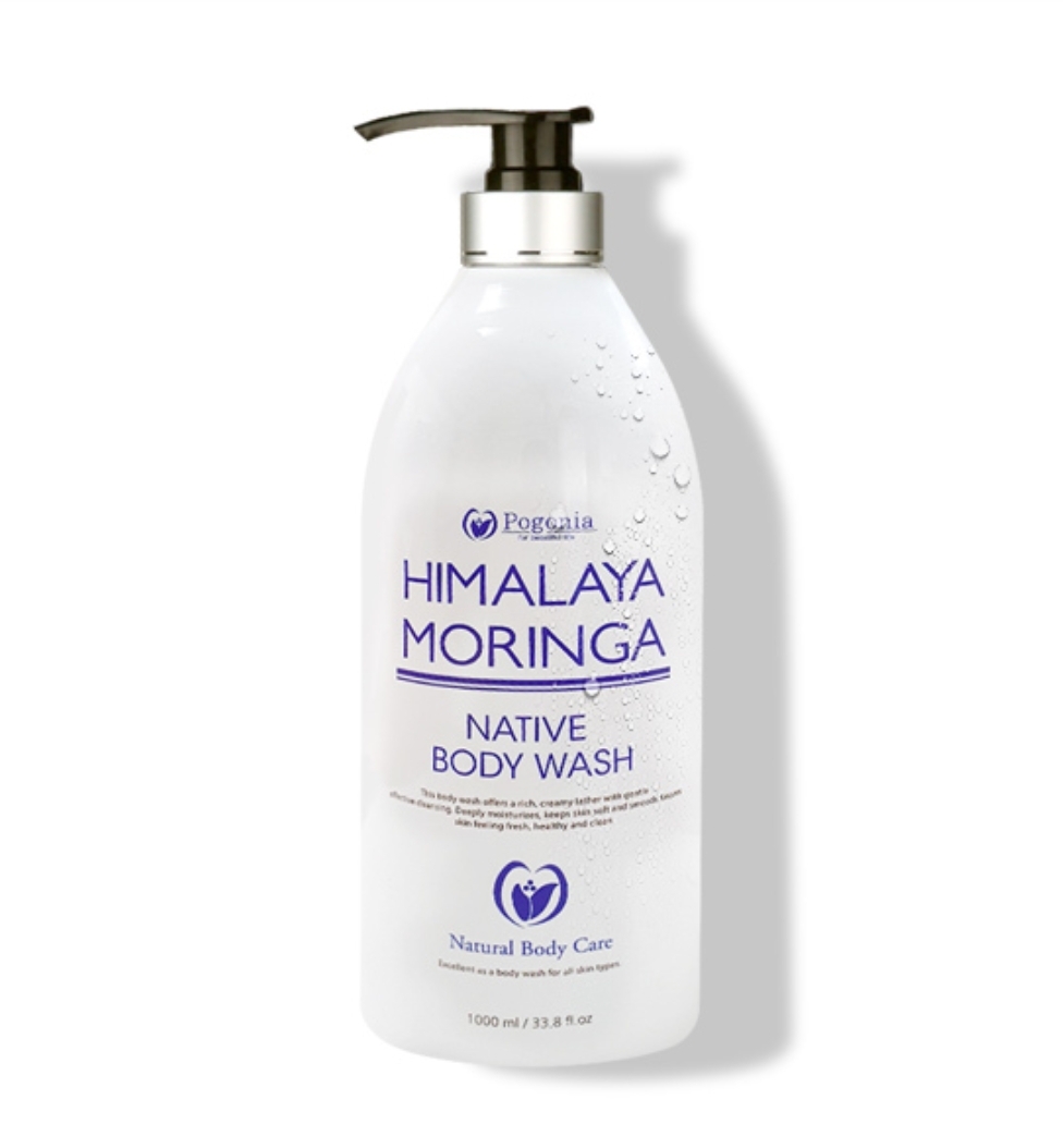[포고니아] 히말라야 모링가 네이티브 바디워시 1000ml 모링가바디워시 대용량바디워시 바디클렌저 샤워젤 바디케어