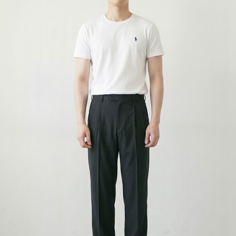 [Polo Ralph Lauren] 폴로랄프로렌 남성 커스텀핏 코튼 메시 반팔 카라티셔츠(710666998002/710782592001)(화이트, 블랙 / M~XL)
