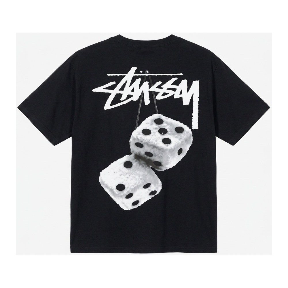 [Stussy] 스투시 퍼지 다이스(블랙 S~XL)