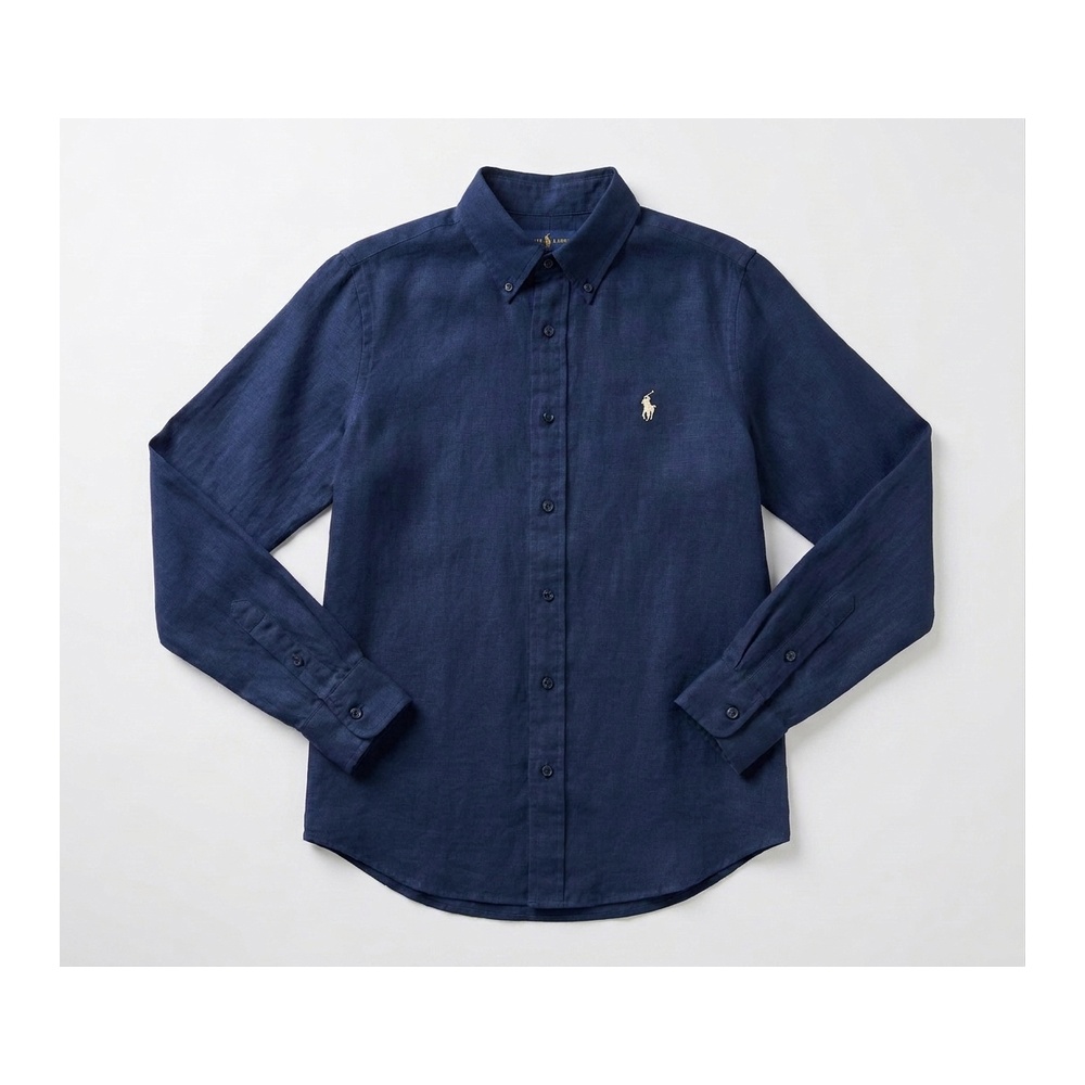[Polo Ralph Lauren] 폴로랄프로렌 린넨 남방 셔츠(블랙, 네이비, 크림, 아이보리, 화이트, 베이지, 그린, 스카이, 초코브라운 S~2XL)