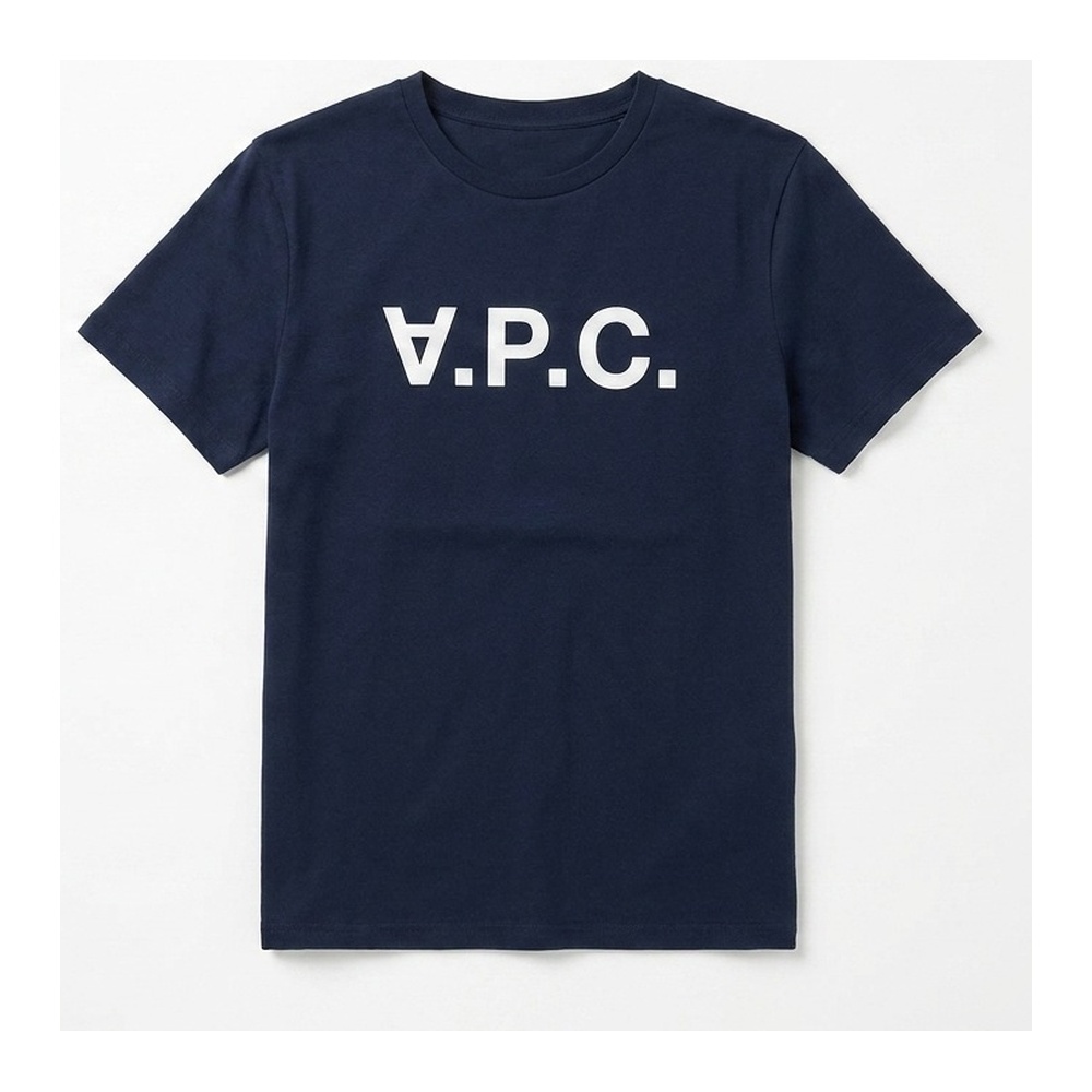 [A.P.C] 아페쎄 빅로고 반팔(네이비, 화이트 S~XL)