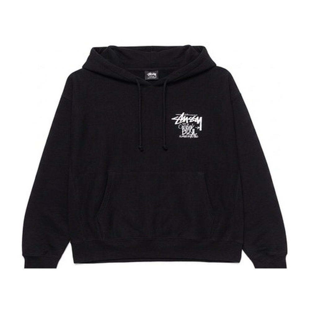 [Stussy] 스투시 클래식기어 후드티 1925084(블랙, 에쉬헤더 S~XL)