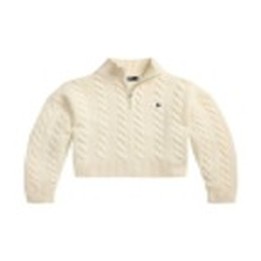 [Polo Ralph Lauren] 폴로랄프로렌 PL 쿼터 여자 꽈베기 반집업(화이트, 네이비 S~L)